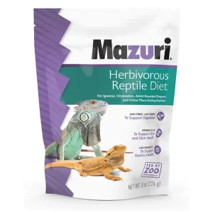 Mazuri® Herbivorous Reptile Diet, 8 Ounce Bag