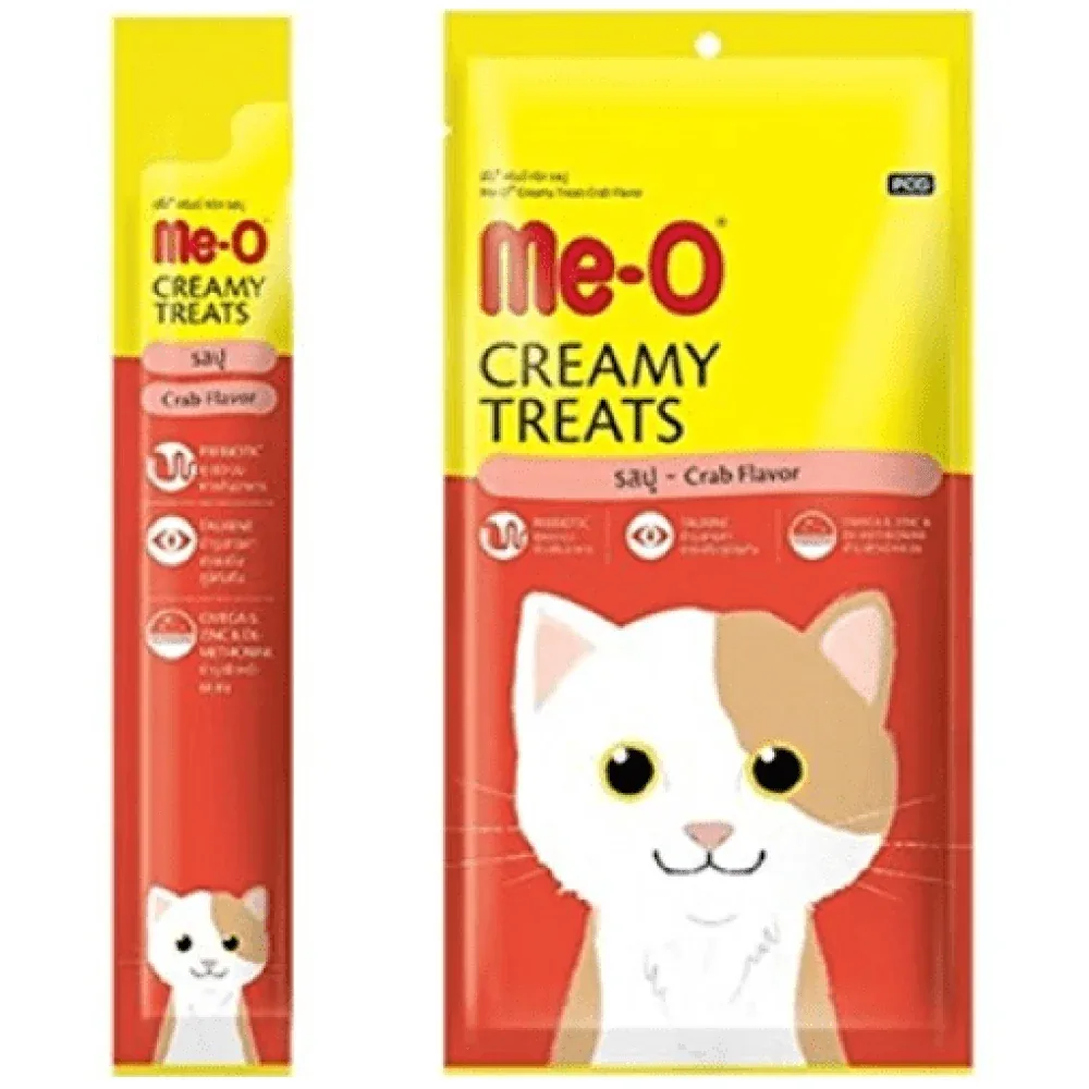 Me O Creamy Crab and Creamy Bonito Cat Treat Combo - Image 2