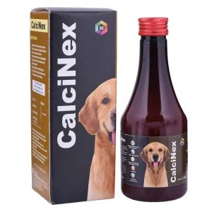 Medfly Healthcare CalciNex Syrup Calcium Supplement for Dogs and Cats (200ml)