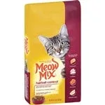 Meow Mix Hairball Control Dry Cat Food - Chicken, Turkey, Salmon & Ocean Fish, 6.3 lb - Image 2