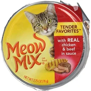 Meow Mix Tender Favorites Chicken Beef 12 / 2.75 oz
