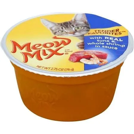 Meow Mix Tndr Tna/shmp 12/2.75z 799745 {L-1} - Image 2