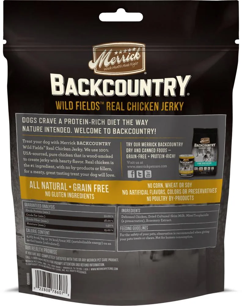 Merrick Backcountry Prairie Chicken Jerky - Image 2