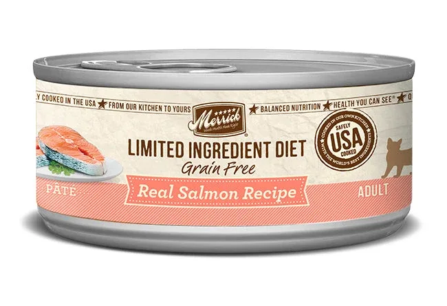 Merrick Cat LID Salmon, 5 oz each, Case of 24