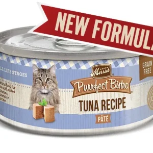 Merrick Cat Purrfect Bistro Tuna Pate, 5.5 oz each, Case of 24