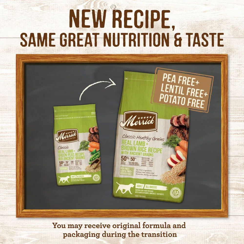 Merrick Classic Lamb & Brown Rice Recipe with Ancient Grains Dry Dog Food - Image 2
