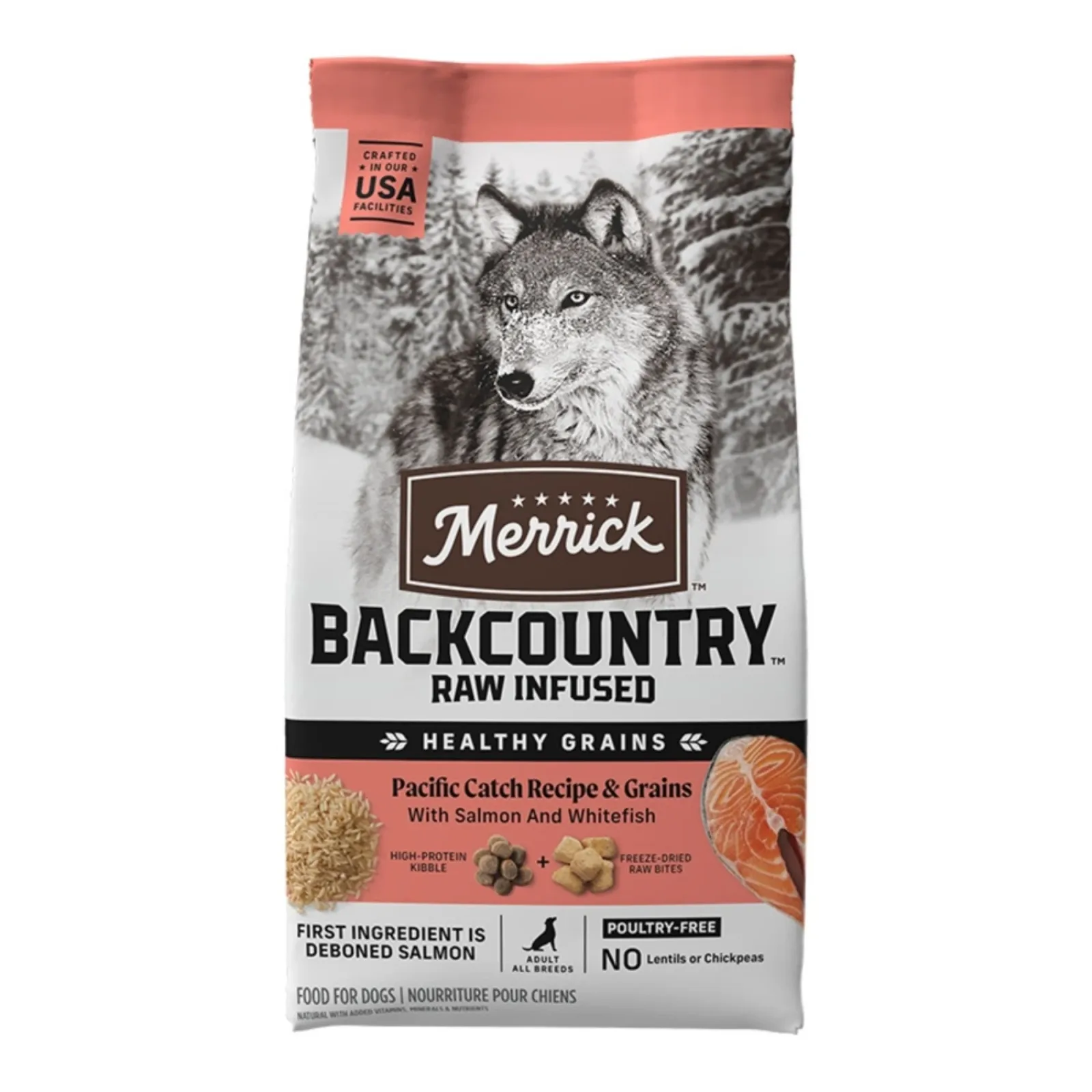 Merrick Dog Backcountry Pacific Catch 20 lb