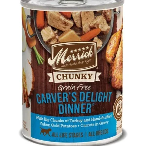 Merrick Dog Chunky Carvers Delite, 12.7 oz each, Case of 12