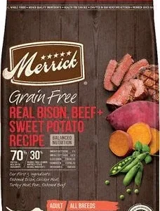 Merrick Dog Gf Bison Bf Swpot 10#