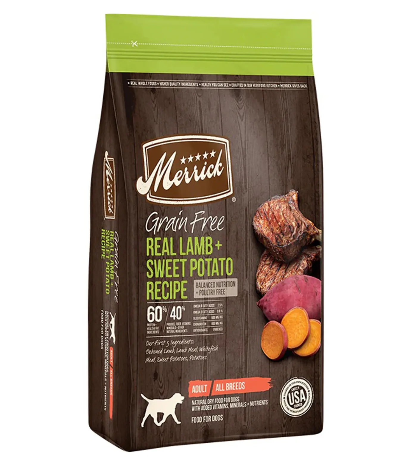 Merrick Dog Grain-Free Lamb Sweet Potato 22 lb