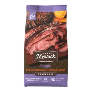 Merrick Dog Grain-Free Puppy Beef And Sweet Potato, 22 lb