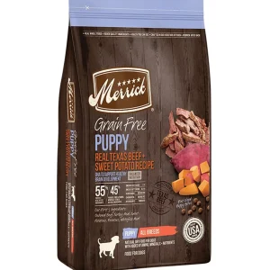 Merrick Dog Grain-Free Puppy Beef And Sweet Potato, 4 lb