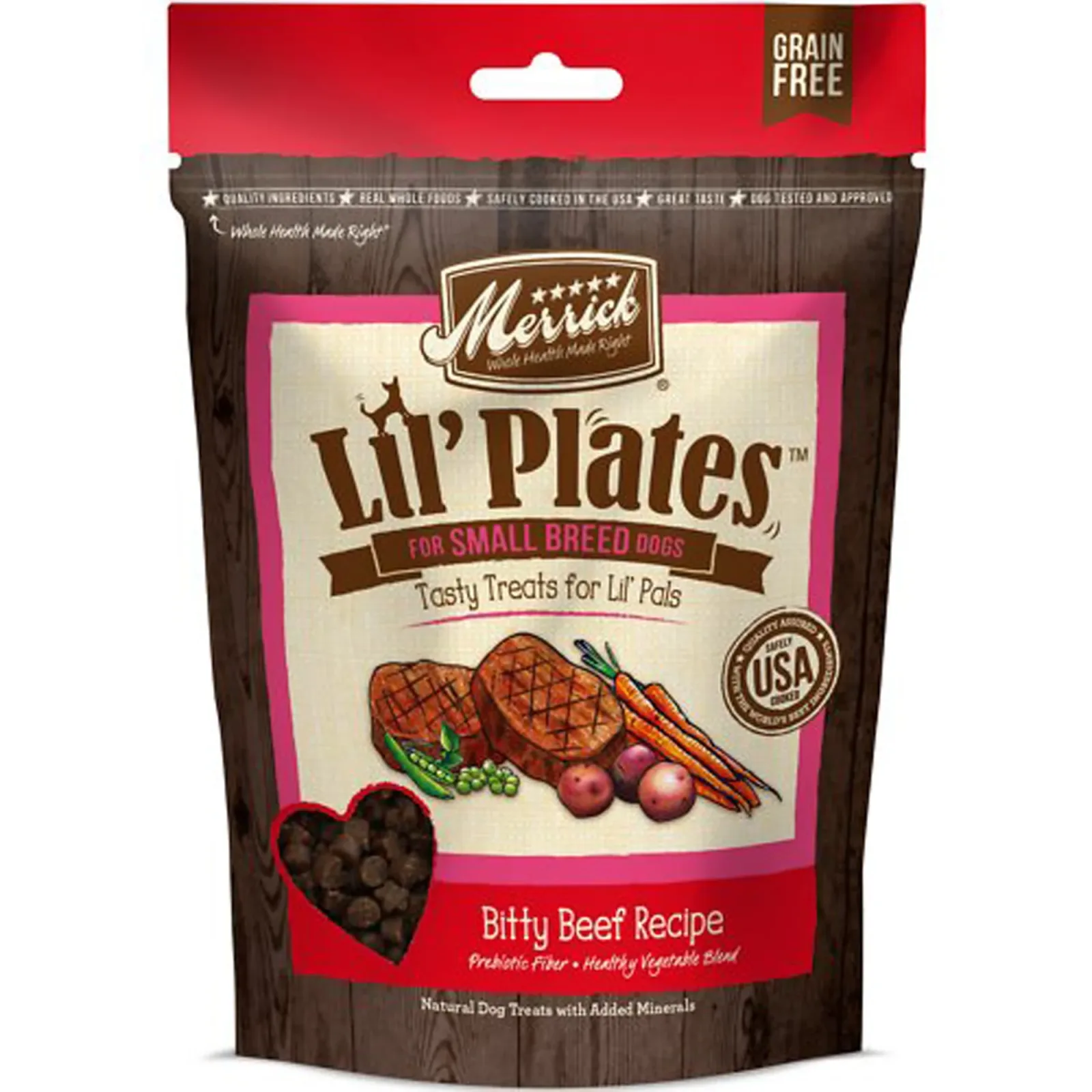 Merrick Dog Lil Bitty Beef, 5 oz each, Case of 6