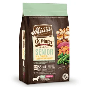 Merrick Dog Lil Plates Grain-Free Senior Chicken And Sweet Potato 12 lb