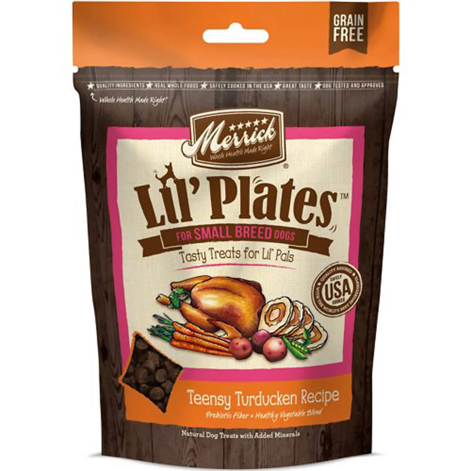 Merrick Dog Lil Teensy Turducken, 5 oz each, Case of 6