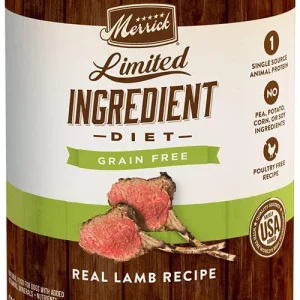 Merrick Dog Limited Ingredient Grain-Free Lamb, 12.7 oz each, Case of 12