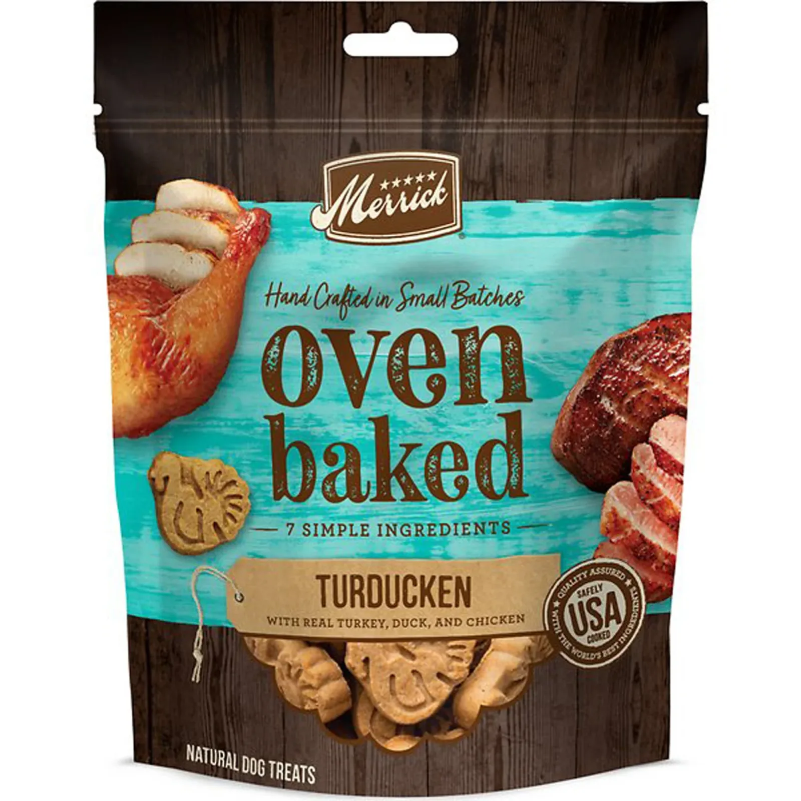 Merrick Dog Oven Baked Turducken, 11 oz each, Case of 6