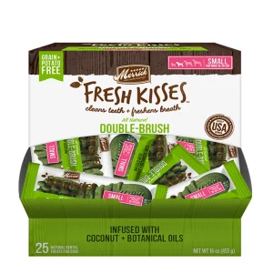 Merrick Fresh Kisses Coconut + Botanical Oils For Small Dogs (17-30 lb), 25-Count