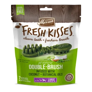 Merrick Fresh Kisses Coconut Oil For Large Dogs (70 lb), 11.7 oz