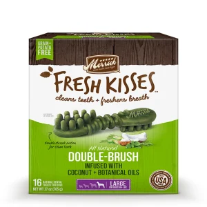 Merrick Fresh Kisses Coconut Oil For Large Dogs (70 lb) 30 oz
