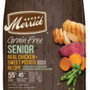 Merrick Grain-Free Senior Dry Dog Food - Chicken & Sweet Potato