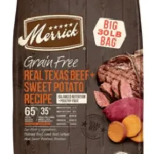 Merrick Grain-Free Texas Beef & Sweet Potato Dry Dog Food