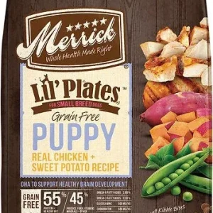 Merrick Lil Plate Gf C/s Pup 4#