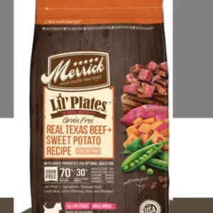 Merrick Lil' Plates Grain-Free Beef & Sweet Potato Small Breed Dry Dog Food
