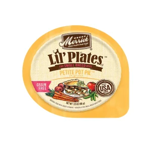 Merrick Lil Plates Grain-Free Petite Pot Pie Dog Food 3.5 oz. 12 ct