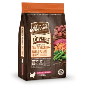 Merrick Lil Plates Grain-Free Real Texas Beef And Sweet Potato Recipe, 4 lb