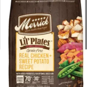 Merrick Lil' Plates Grain-Free Senior - Chicken & Sweet Potato Small Breed