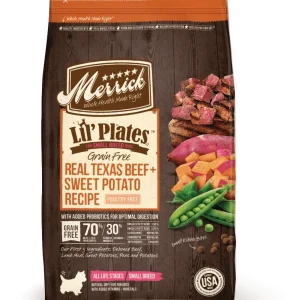 Merrick Lil' Plates Small Breed Grain Free Real Beef And Sweet Potato Dry Dog Food-20-lb-{L-1x}