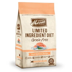 Merrick Limited Ingredient Diet Dry Cat Food - Real Deboned Salmon, 4 lb