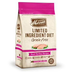Merrick Limited Ingredient Diet Dry Cat Food - Real Deboned Turkey, 12 lb