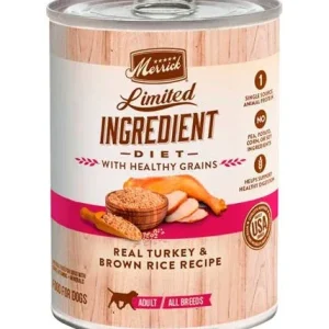Merrick Limited Ingredient Diet Healthy Grains Real Turkey Recipe 12 / 12.7 oz