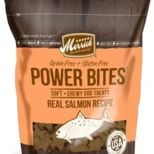 Merrick Power Bites Salmon Recipe 6oz {L-1} 295155