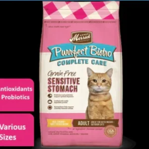 Merrick Purrfect Bistro Grain-Free Complete Care Sensitive Stomach Dry Cat Food