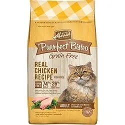Merrick Purrfect Bistro Grain-Free Dry Cat Food - Indoor Adult Recipe, 4 lb