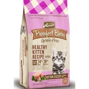 Merrick Purrfect Bistro Grain-Free Healthy Kitten Dry Cat Food, 4 lb