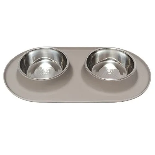 Mess D Dbl Feedr Gry 1.5 Cup{L-x} - Image 2