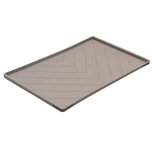 Mess D Mat Slcn Rods Gry Lg{L-x}