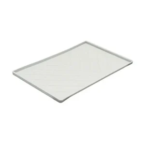 Mess D Mat Slcn Rods Lt Gry Md{L-x}