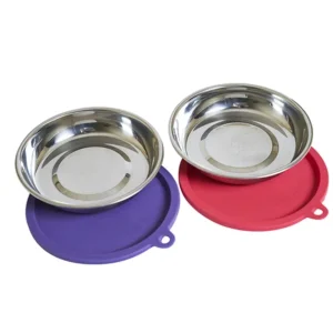 Messy Mutts Cat Bowl Lid 1.75 Cup Set, 2-Count