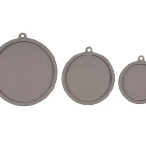 Messy Mutts Dog Bowl Silicone Cover Grey Large