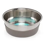 Messy Mutts Dog Bowl Stainless Steel NonSlip Bottom Large - Image 2
