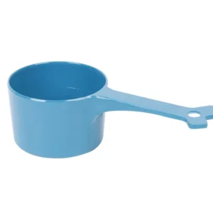 Messy Mutts Dog Cat Dry Dog Food Scoop 1 Cup Blue