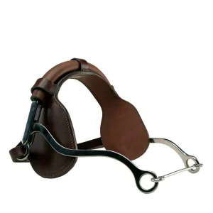 Metalab Hackamore with Padded Leather Noseband
