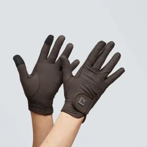 Metaro Junior Riding Gloves Brown
