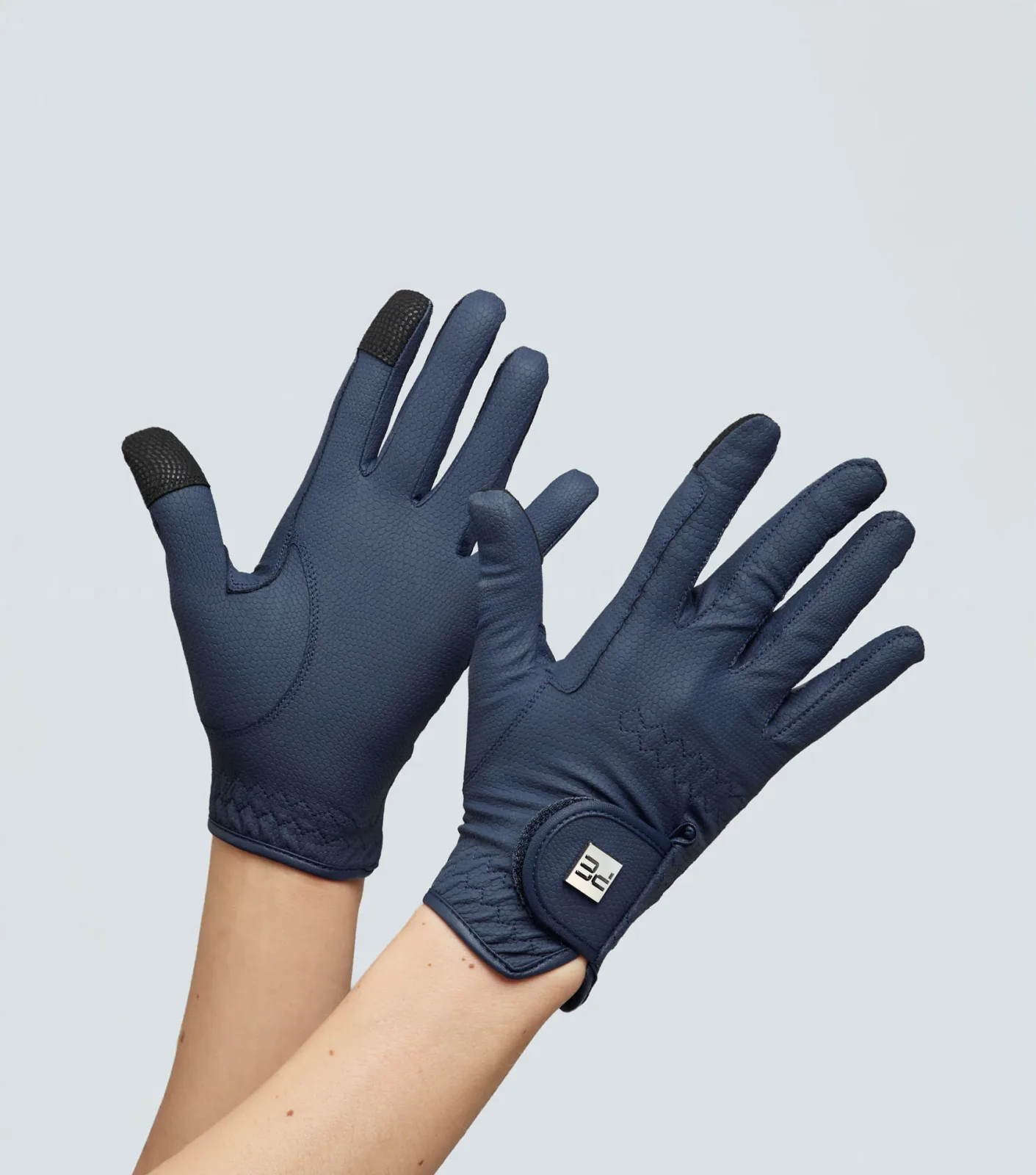 Metaro Junior Riding Gloves Navy