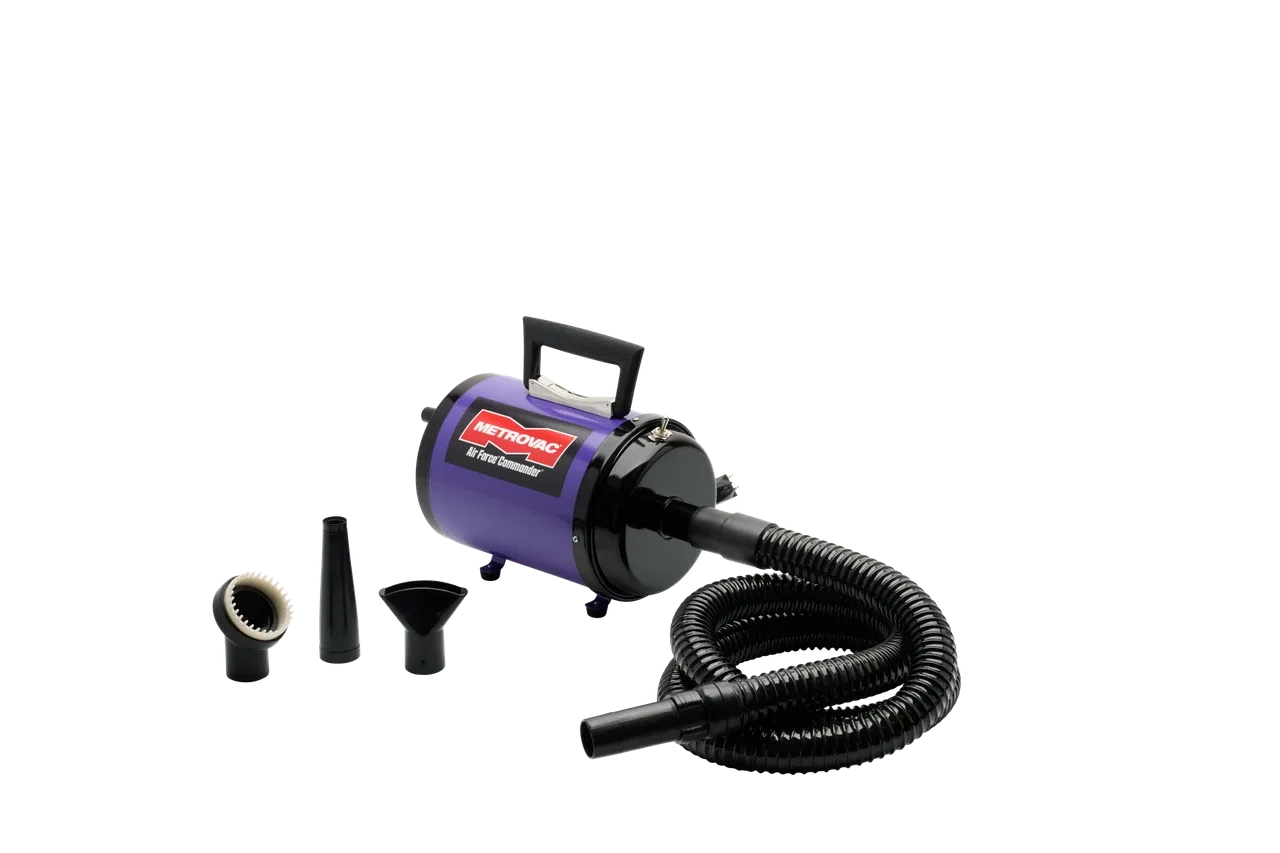 MetroVac Air Force Commander 2 Speed Dryer 4.0 HP, Purple